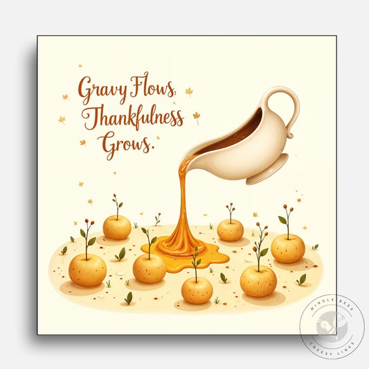 Gravy Flows, Thankfulness Grows