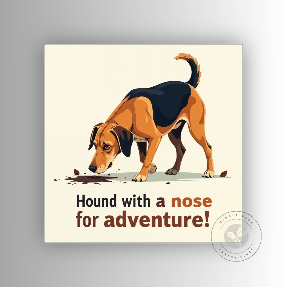 Hound with a Nose for Adventure